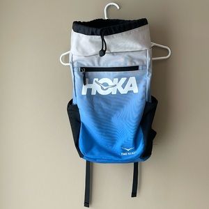 Hoka drawstring backpack